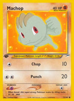 Machop 73/105 - Neo Destiny 1st Edition - Poke-Collect