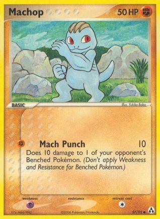 Machop 57/92 - Legend Maker Reverse Holofoil - Poke-Collect