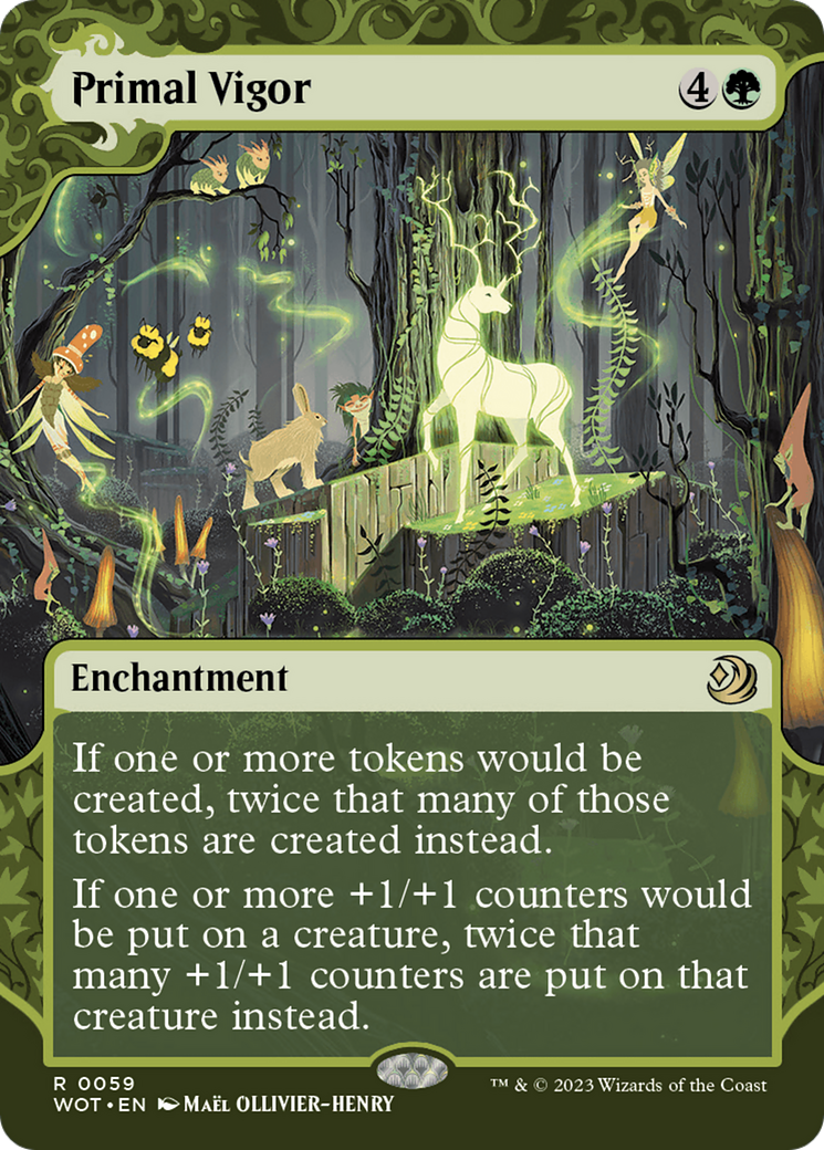 mystery booster box price guide Primal Vigor (WOT-059)