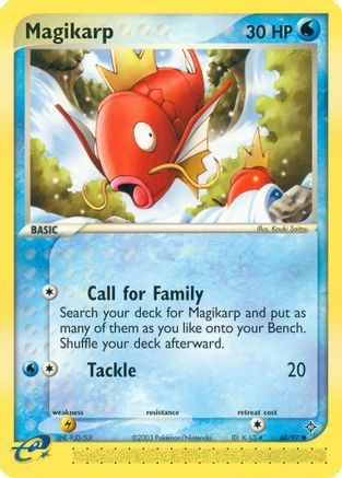 magikarp pokemon cards Magikarp 60/97