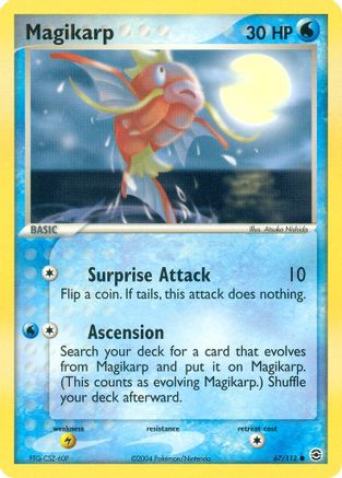 Magikarp 67/112 - FireRed & LeafGreen Reverse Holofoil - Poke-Collect