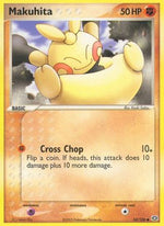 Makuhita 54/106 - Emerald Reverse Holofoil - Poke-Collect
