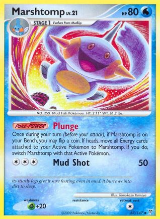 Marshtomp 67/147 - Supreme Victors Reverse Holofoil - Poke-Collect