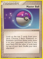 Master Ball 78/108 - Power Keepers Reverse Holofoil - Poke-Collect