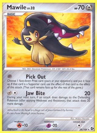 Mawile 24/106 - Great Encounters Reverse Holofoil - Poke-Collect