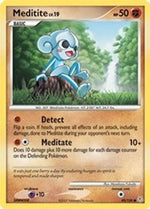 Meditite 89/130 - Diamond & Pearl Reverse Holofoil - Poke-Collect