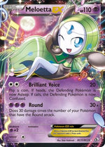 Meloetta-EX RC11/113 - Legendary Treasures Holofoil - Poke-Collect