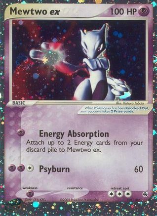 Mewtwo ex 101/109 - Ruby & Sapphire Holofoil - Poke-Collect