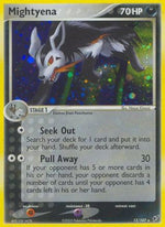 Mightyena 12/107 - Deoxys Holofoil - Poke-Collect