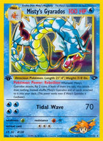 Misty's Gyarados 13/132 - Gym Challenge 1st Edition Holofoil - Poke-Collect
