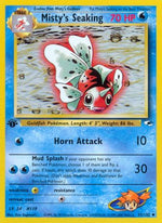 Misty's Seaking 55/132 - Gym Heroes 1st Edition - Poke-Collect