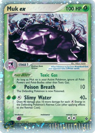 Muk ex 96/97 - Dragon Holofoil - Poke-Collect