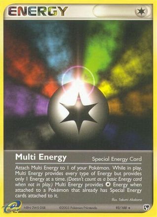 Multi Energy 93/100 - Sandstorm - Poke-Collect