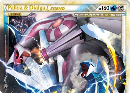 Palkia & Dialga LEGEND 101/102 - HSTriumphant Holofoil - Poke-Collect