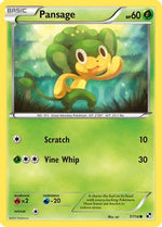 Pansage 7/114 - Black & White Reverse Holofoil - Poke-Collect