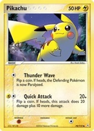 Pikachu 78/110 - Holon Phantoms Reverse Holofoil - Poke-Collect