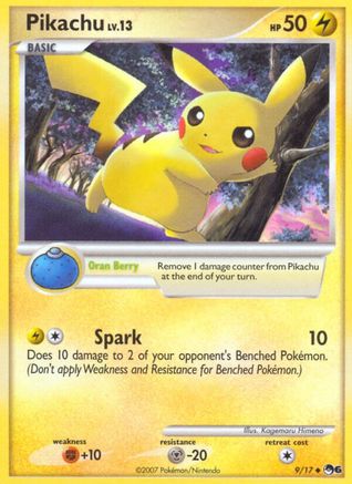 Pikachu 9/17 - POP Series 6 Holofoil - Poke-Collect