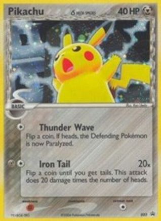 Pikachu δ 35/40 - Nintendo Black Star Promos Holofoil - Poke-Collect