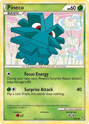 Pineco 68/95 - Call of Legends Reverse Holofoil - Poke-Collect