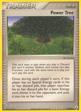 Power Tree 76/92 - Legend Maker Reverse Holofoil - Poke-Collect