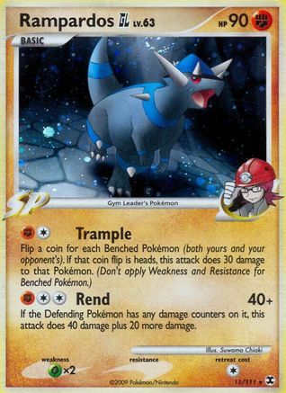 Rampardos GL 11/111 - Rising Rivals Reverse Holofoil - Poke-Collect