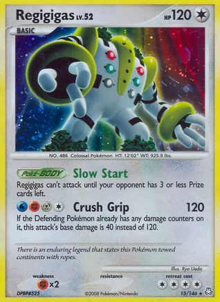 Regigigas 15/146 - Legends Awakened Reverse Holofoil - Poke-Collect
