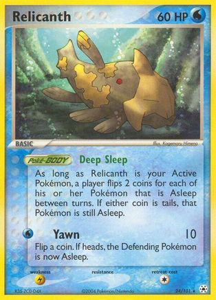 Relicanth 24/101 - Hidden Legends Reverse Holofoil - Poke-Collect