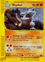 Rhydon H27/144 - Skyridge Holofoil - Poke-Collect