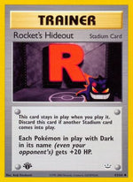 Rocket's Hideout 63/64 - Neo Revelation 1st Edition - Poke-Collect