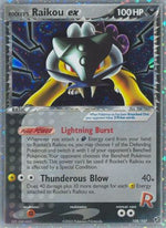 Rocket's Raikou ex 108/107 - Deoxys Holofoil - Poke-Collect