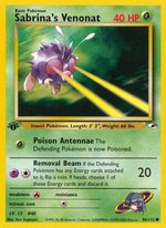 Sabrina's Venonat 96/132 - Gym Heroes 1st Edition - Poke-Collect