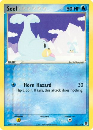 Seel 78/112 - FireRed & LeafGreen Reverse Holofoil - Poke-Collect