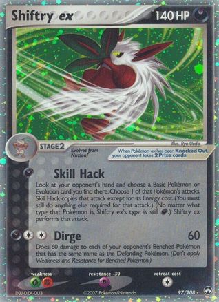 Shiftry ex 97/108 - Power Keepers Holofoil - Poke-Collect