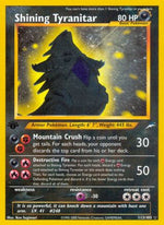 Shining Tyranitar 113/105 - Neo Destiny 1st Edition Holofoil - Poke-Collect