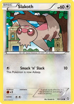 Slakoth 101/124 - Dragons Exalted Reverse Holofoil - Poke-Collect