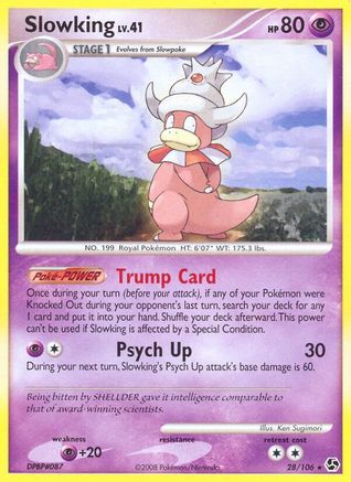 Slowking 28/106 - Great Encounters Reverse Holofoil - Poke-Collect