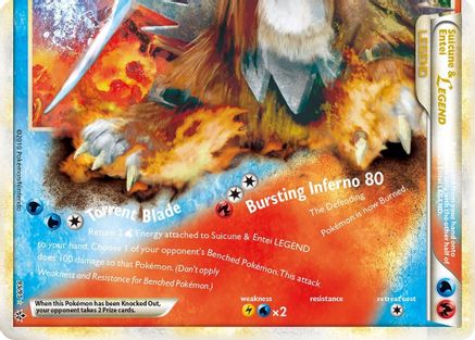 Suicune & Entei LEGEND 95/95 - HSUnleashed Holofoil - Poke-Collect
