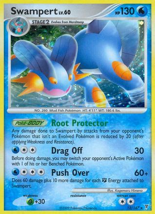 Swampert 12/147 - Supreme Victors Reverse Holofoil - Poke-Collect