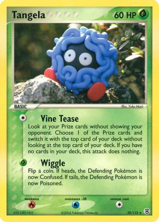 Tangela 30/112 - FireRed & LeafGreen Reverse Holofoil - Poke-Collect