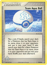 Team Aqua Ball 75/95 - Team Magma vs Team Aqua - Poke-Collect