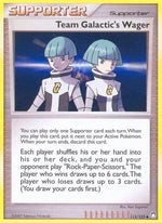 Team Galactic's Wager 115/123 - Mysterious Treasures - Poke-Collect