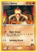 Team Magma's Baltoy 61/95 - Team Magma vs Team Aqua Reverse Holofoil - Poke-Collect
