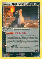 Team Magma's Mightyena 37/95 - Team Magma vs Team Aqua - Poke-Collect