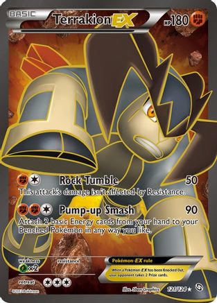 Terrakion-EX 121/124 - Dragons Exalted Holofoil - Poke-Collect