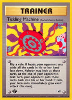 Tickling Machine 119/132 - Gym Heroes 1st Edition - Poke-Collect