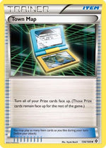 Town Map 136/149 - Boundaries Crossed Reverse Holofoil - Poke-Collect
