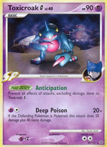 Toxicroak G 40/127 - Platinum Reverse Holofoil - Poke-Collect