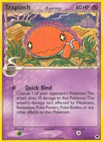 Trapinch δ 69/101 - Dragon Frontiers Reverse Holofoil - Poke-Collect