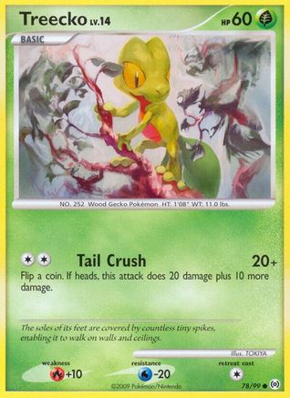Treecko 78/99 - Arceus Reverse Holofoil - Poke-Collect