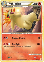 Typhlosion 32/123 - HeartGold & SoulSilver Reverse Holofoil - Poke-Collect